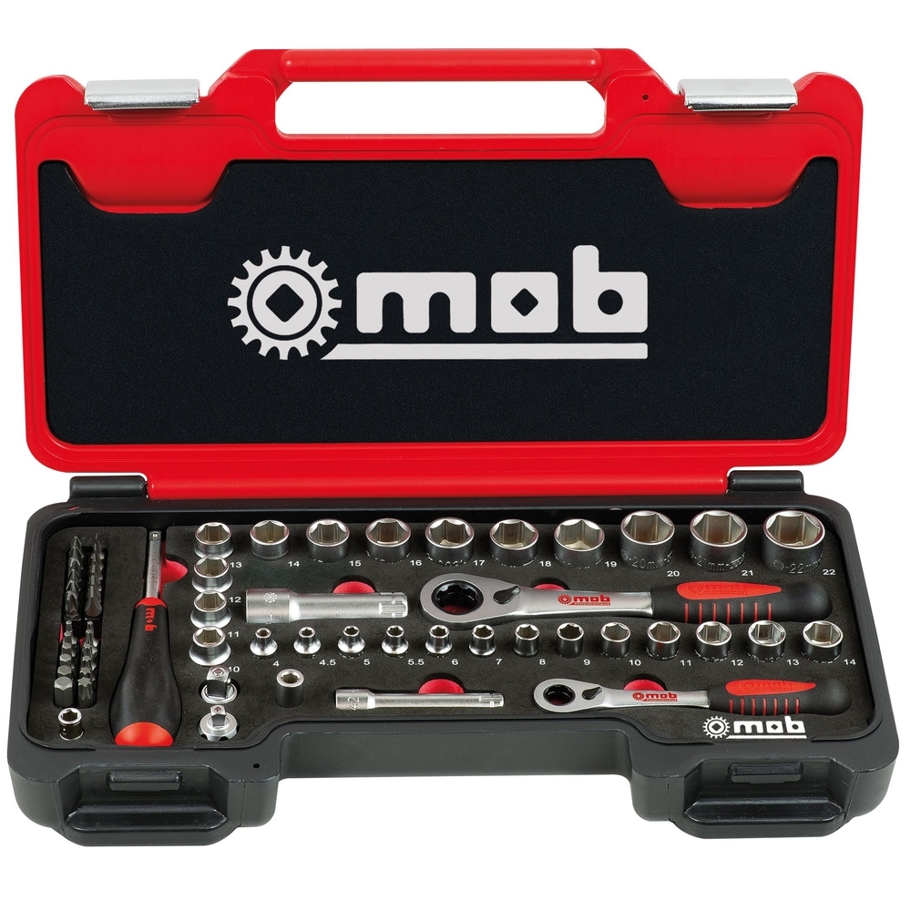 COFFRET MIXTE 59PCS DOUILLES TRAVERSANTES MOB 9470059001