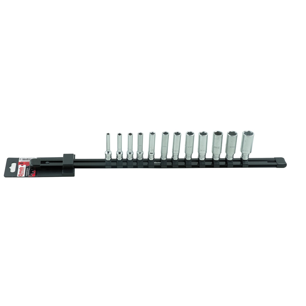 RACK 12 DOUILLES 6 PANS LONGUES 1/4 TAILLE 4 A 14MM MOB - 9481012101