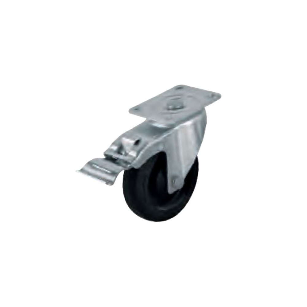 Roue mobile + frein pour servantes Xliner/Cockpit - MOB OUTILLAGE - 9513150301