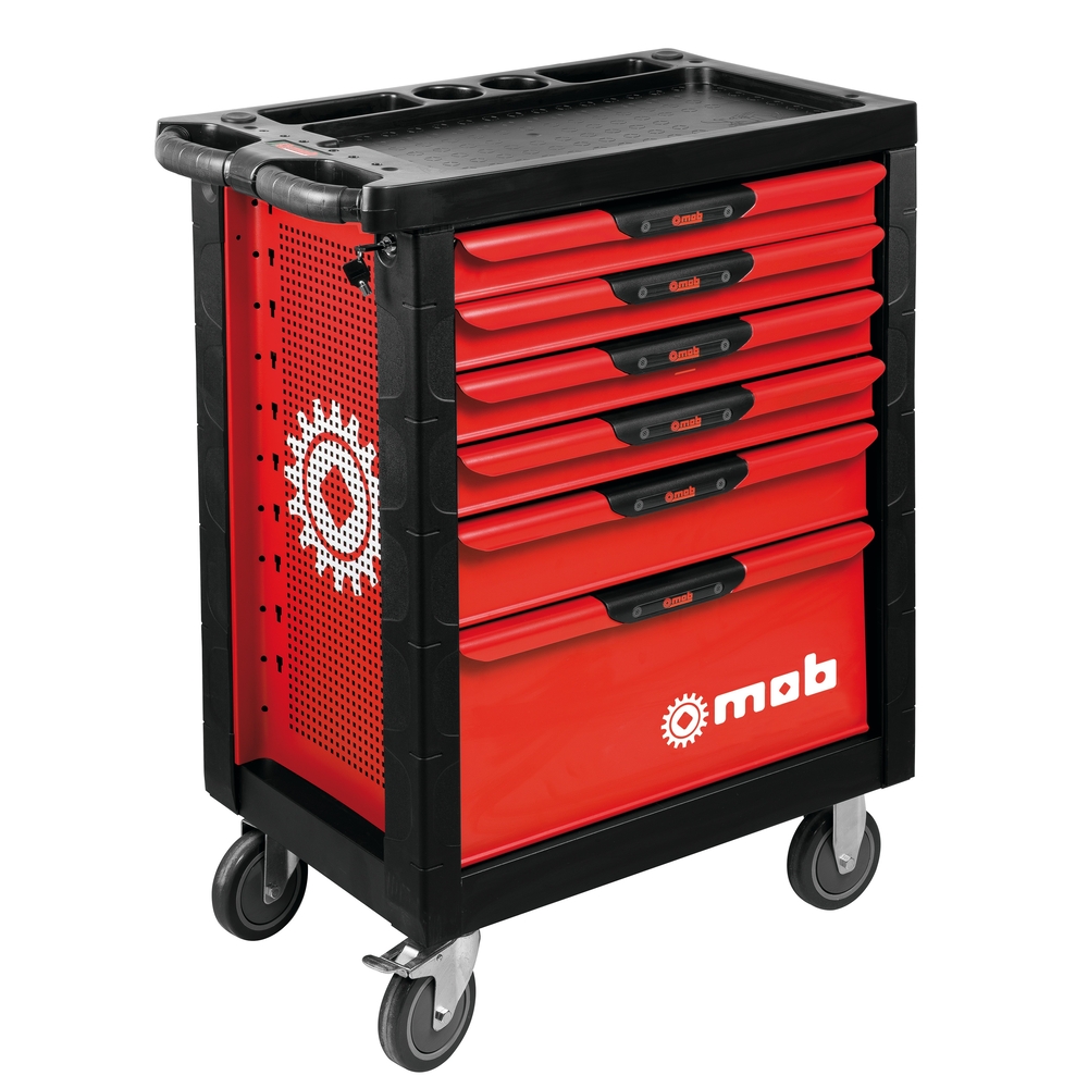 Servante Proliner 6 tiroirs 133 pièces mousse - MOB OUTILLAGE - 9516133601