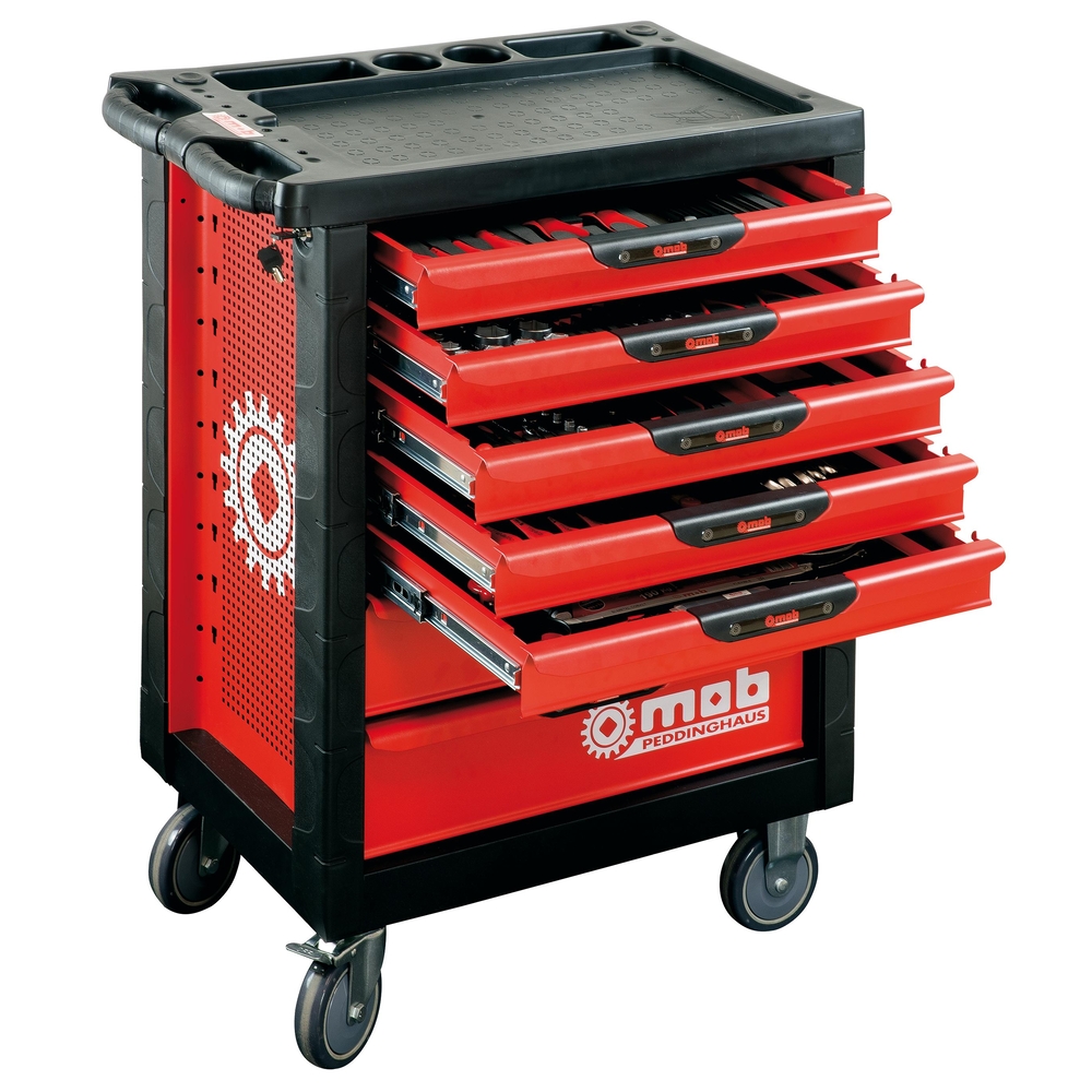 SERVANTE XLINER 7 TIROIRS 5M AB 173 PIECES MOUSSE MOB - 9518173701