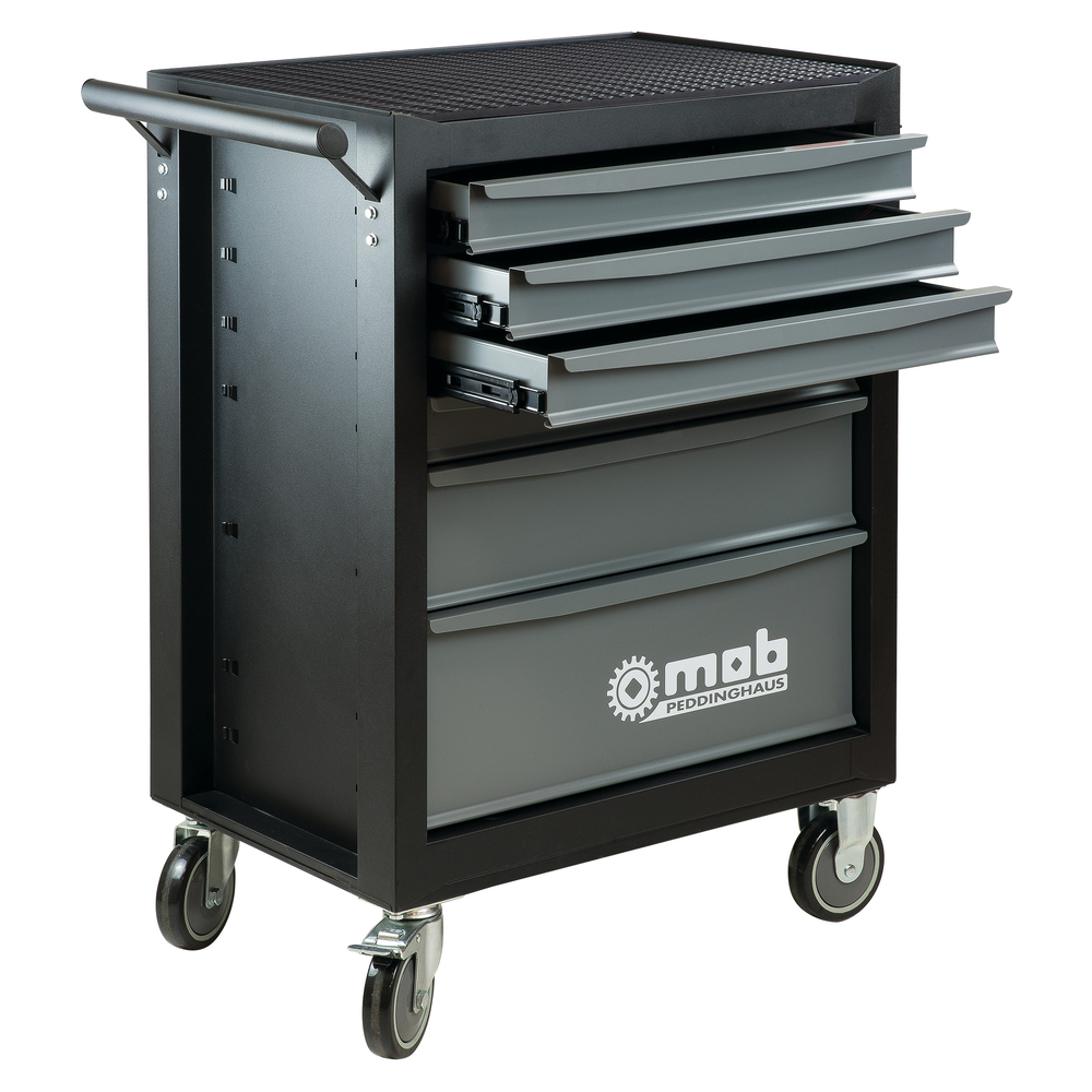 Servante Classic 6 tiroirs garnie 140 pièces- MOB OUTILLAGE - 9523140601