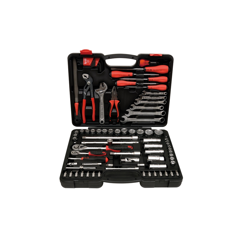 COFFRET MULTI-USAGE 1/4-1/2 81 PIECES MOB - 9531081001