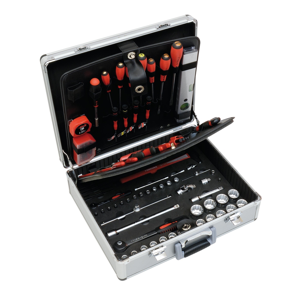 VALISE ALUMINIUM GARNIE 128 PIECES MAINT MOB - 9534128001