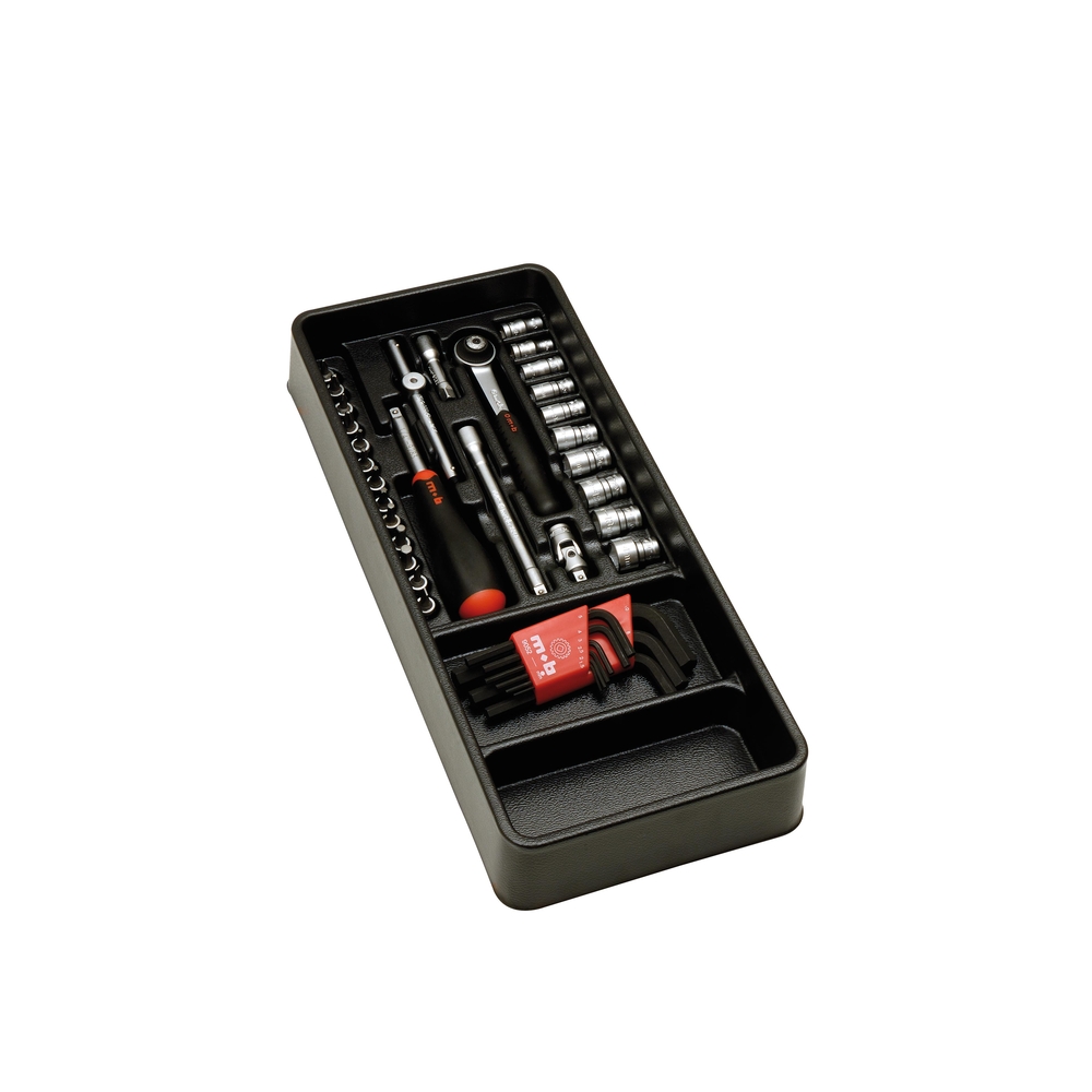 MODULE DOUILLES ET CLIQUETS CARRE 1/4(9554150101) MOB - 9541038001