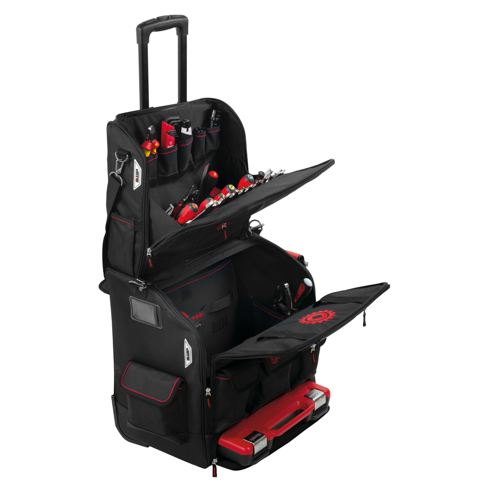 VALISE B'UP TROLLEY + ESSENTIEL 1/4 1/2 MAINTENANCE MECANIQUE 121 PIECES MOB - 9599121001