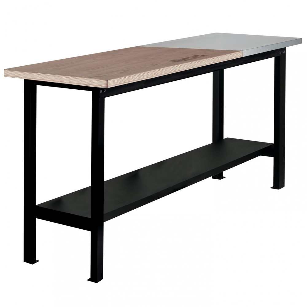 Établi 2m avec plaque inox - MOB OUTILLAGE - 9611059901