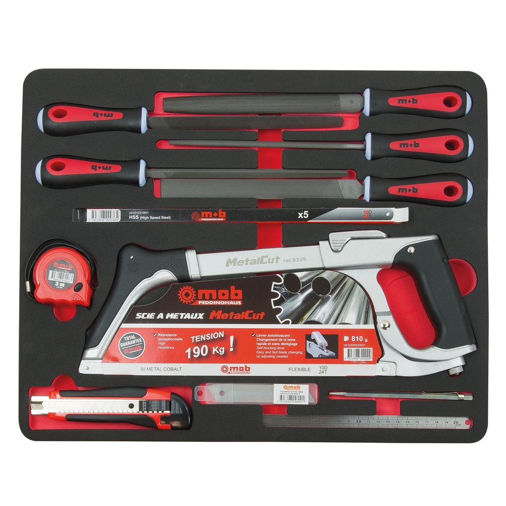 MODULE MOUSSE COUPE 25 OUTILS MOB - 9810025001