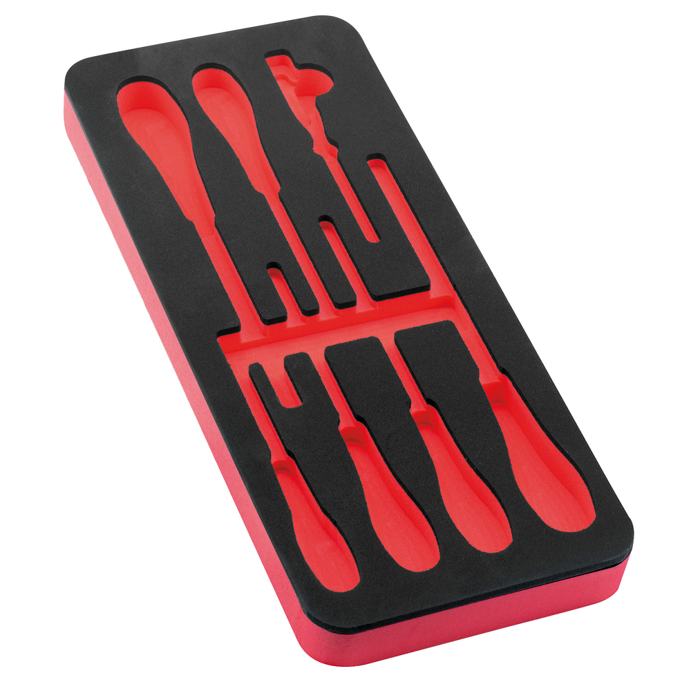 Module mousse pour 6 tournevis isolés 1000V + testeur - MOB OUTILLAGE - 9824000001