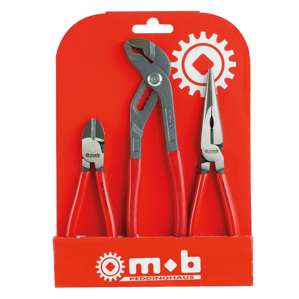 TRIO DE PINCES MANCHES PVC MOB - 9990030001