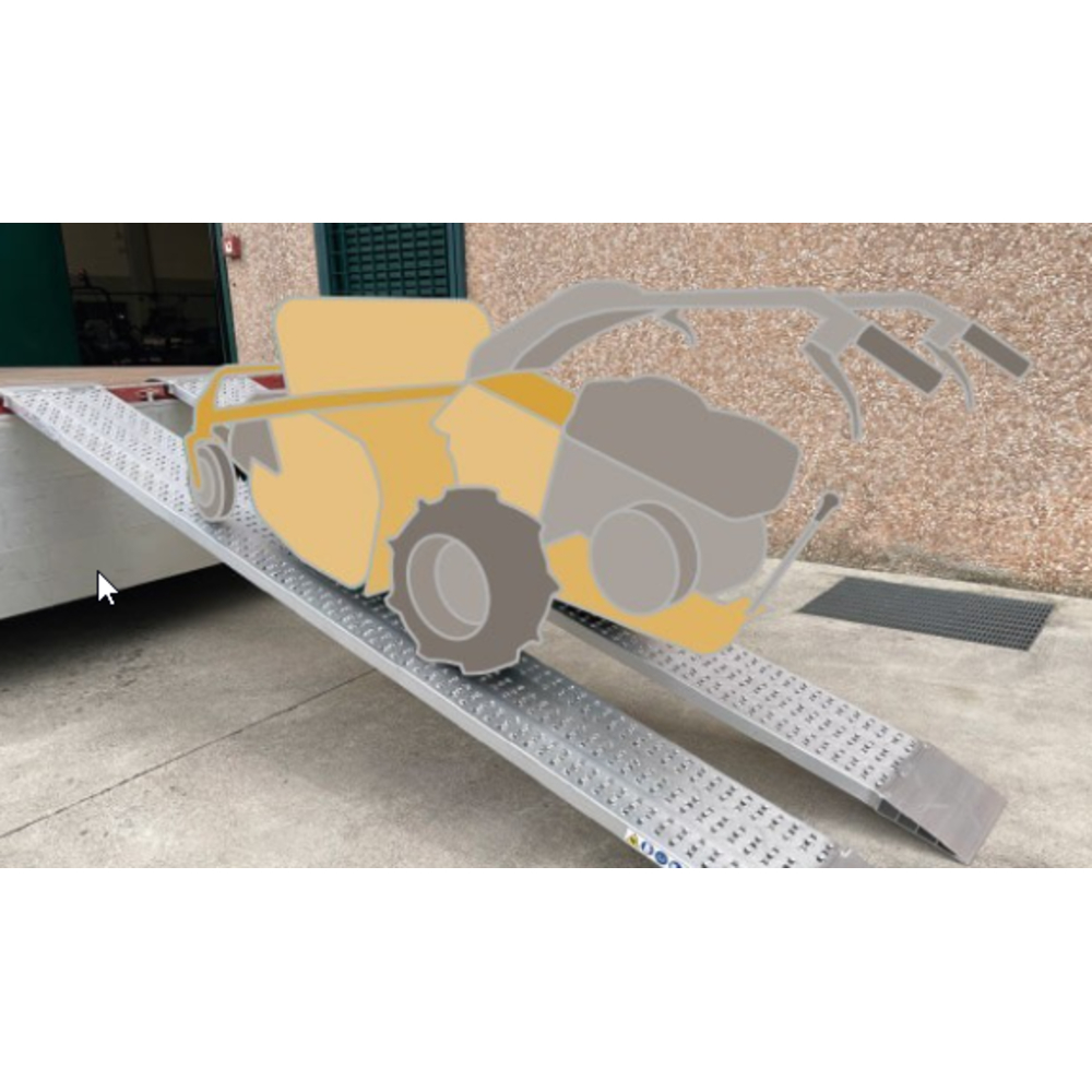 Paire de rampes de chargement 030x315x3000 METALMEC - M030B330