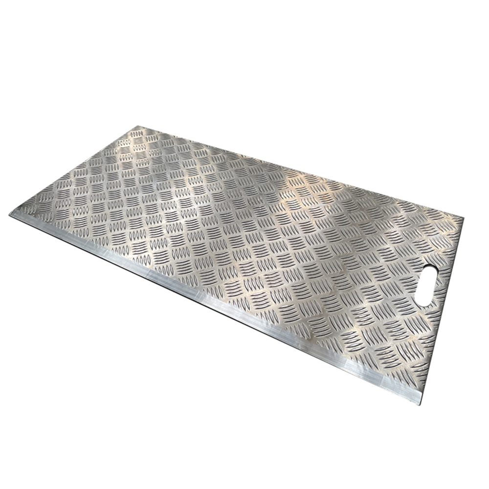 Rampe d'accès type coin 40x1000x500 mm - 300kg - METALMEC - MM540S00040