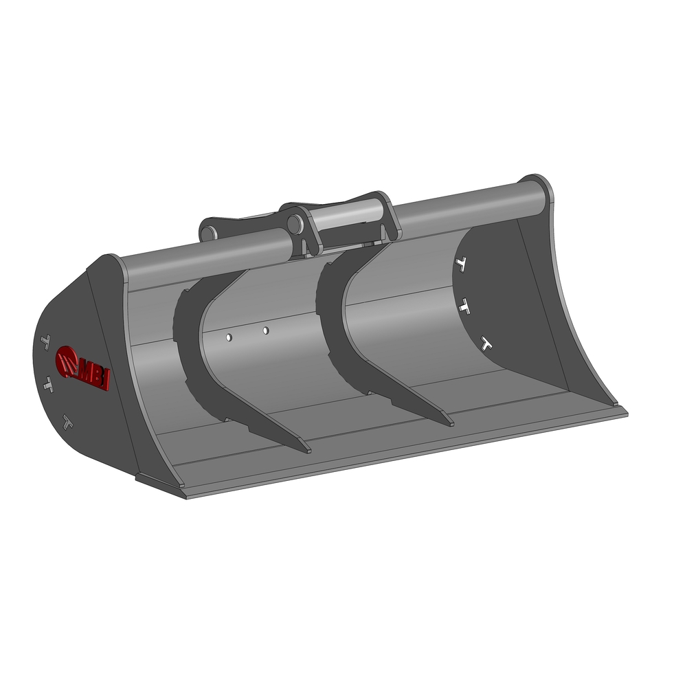 Godet Curage MB70 Reprise CR70 1600mm lame lisse MBI - 6-7,5T - MB-41859901501