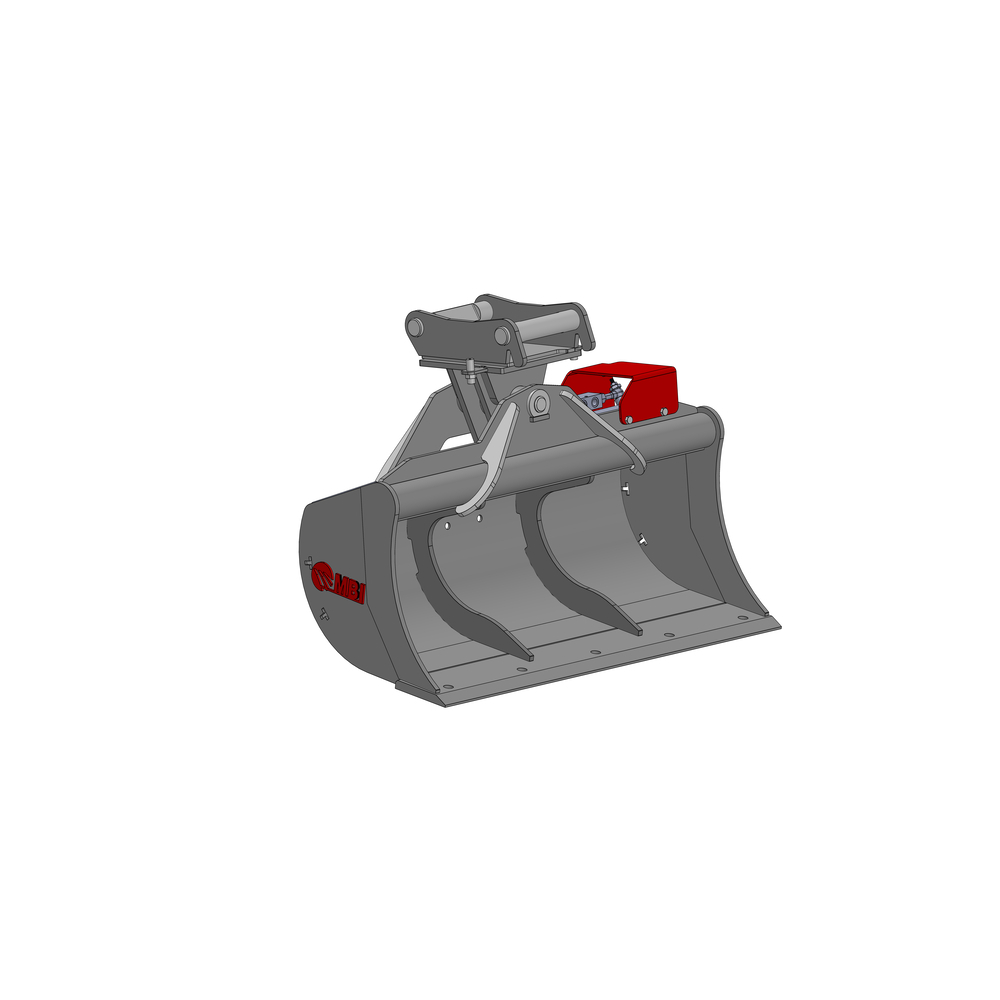 Godet Curage Inclinable MB15 Reprise CR15 800mm lame lisse MBI - 0,6-1,2T - MB-70327901101