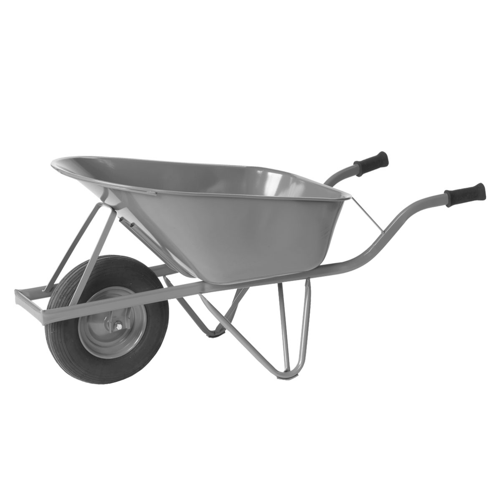 Brouette renforcée 1 roue pneumatique 80L MATADOR - 10860