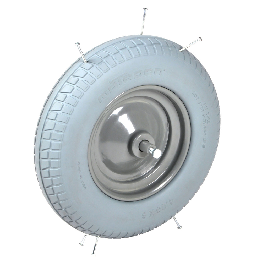 Roue de brouette increvable Ø20MM  MATADOR AXE 150 MM - 11189