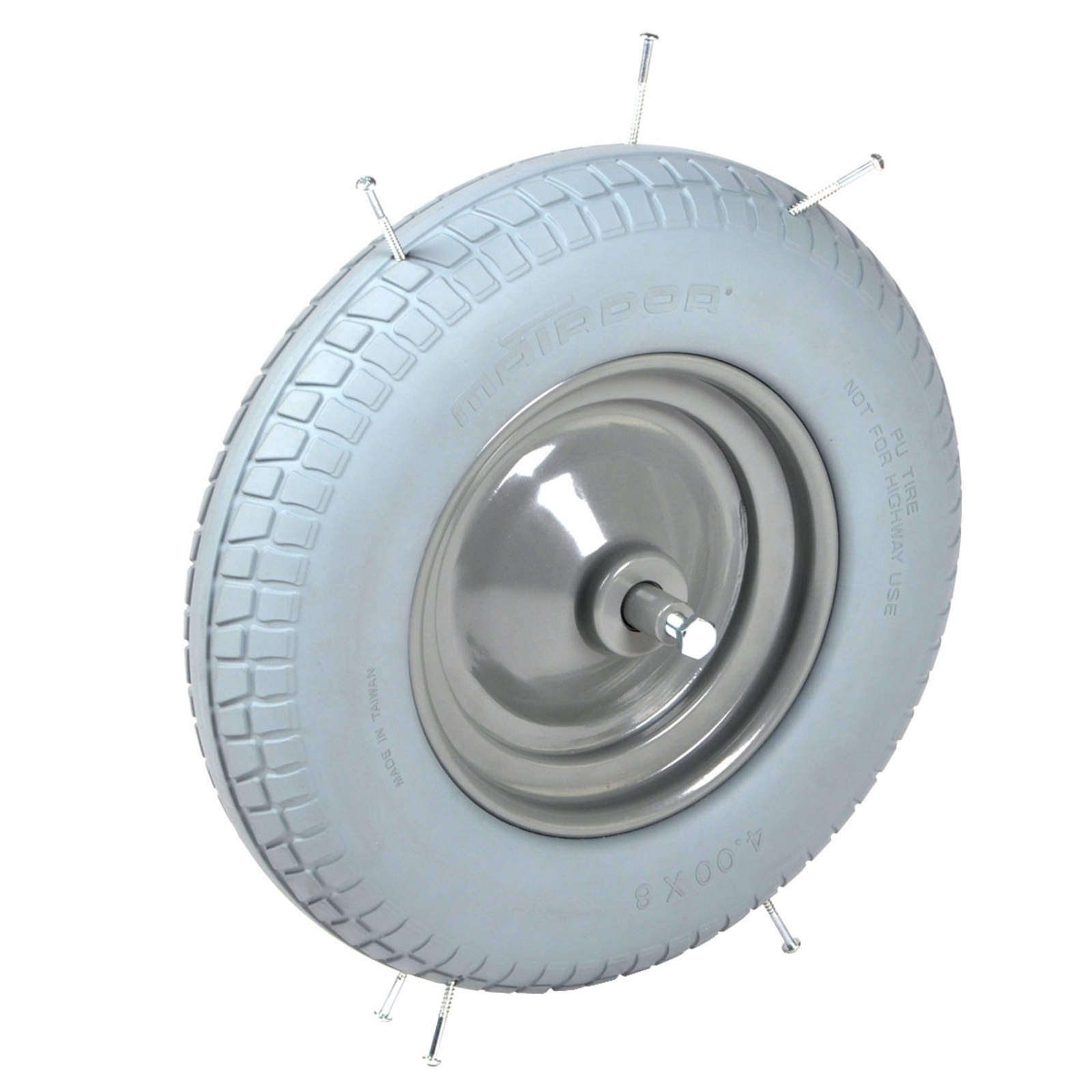 Roue de brouette increvable ø400-8 roulements à billes  MATADOR - 12412