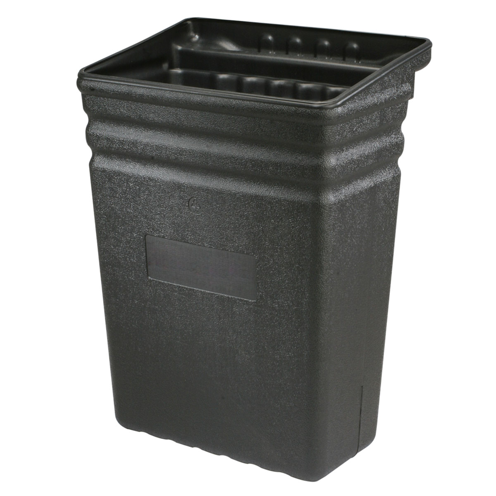 Grand corbeille 808U noir 350x240x470mm MATADOR - 12487