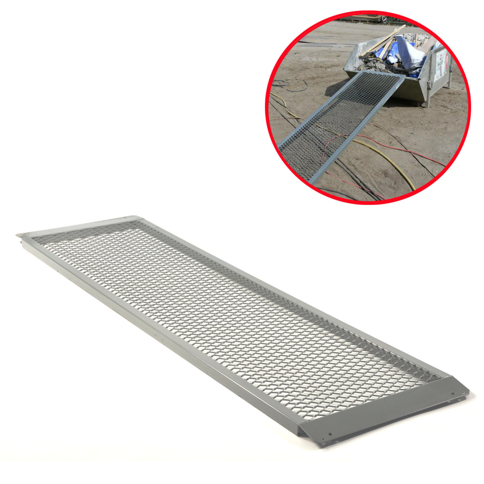 Rampe grillagée maxi dim.2000x600x40mm MATADOR - 13064