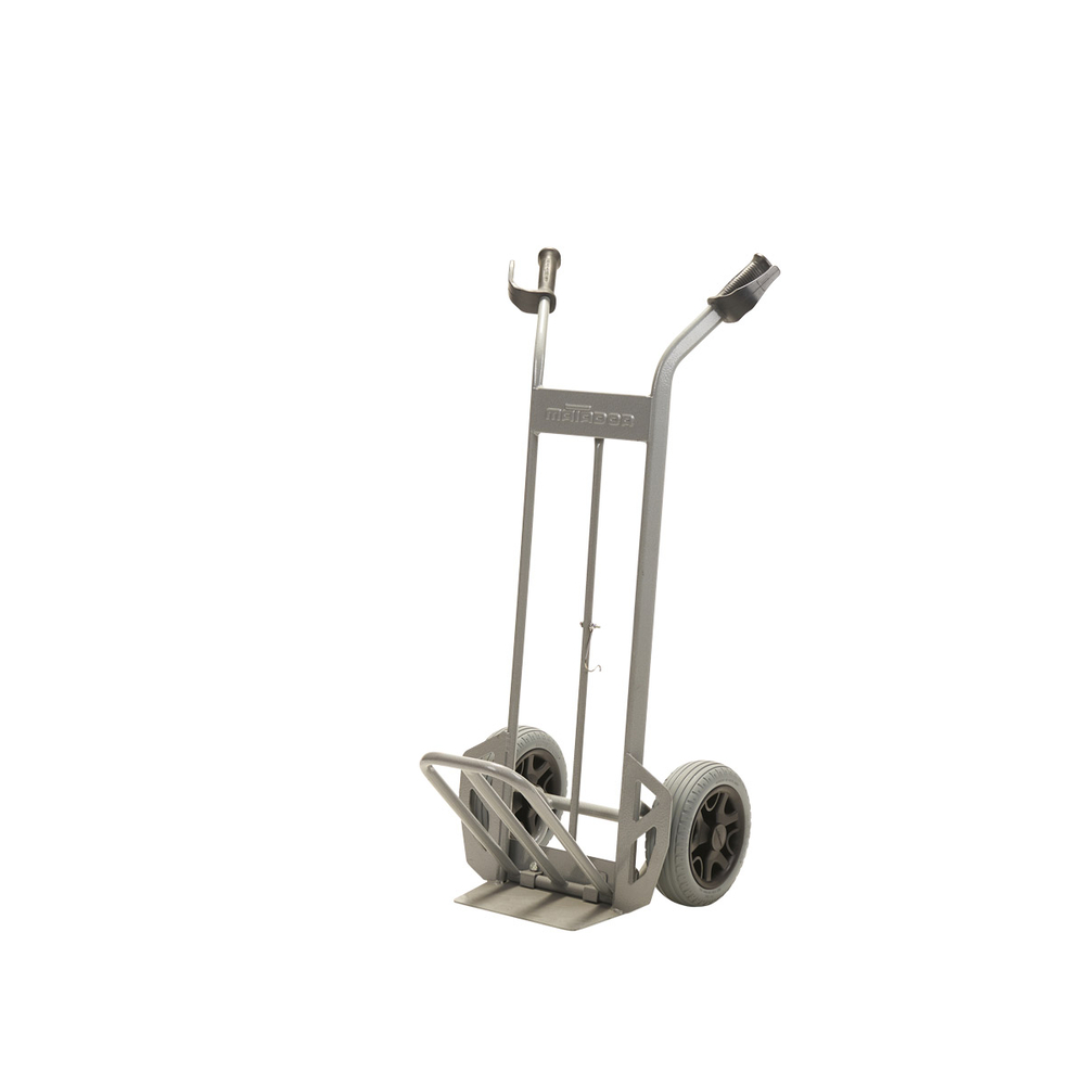 Diable acier MATADOR 200kg NST-400 bavette rabattable, roues increvables - 14258
