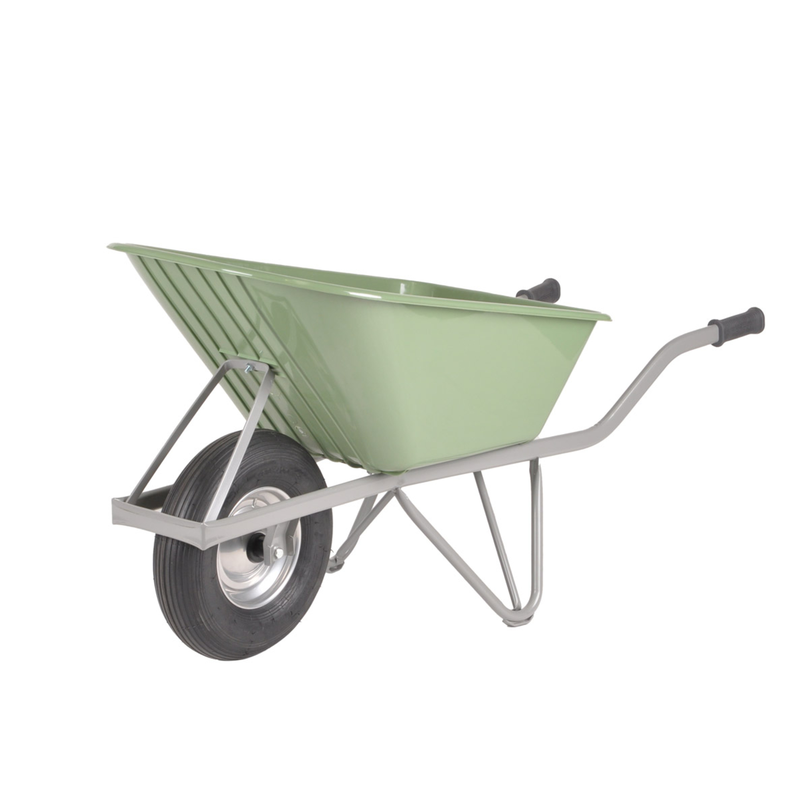Brouette NOKA basic L avec bac en PEHD vert MATADOR - 15067