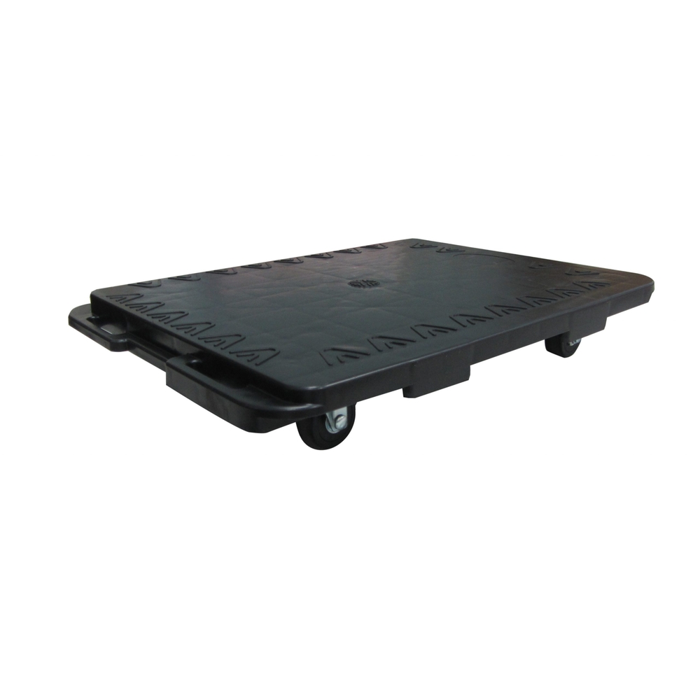 Plateau mobile noir emboitable MATADOR Dolly MD-480, roues en NBR - 15740