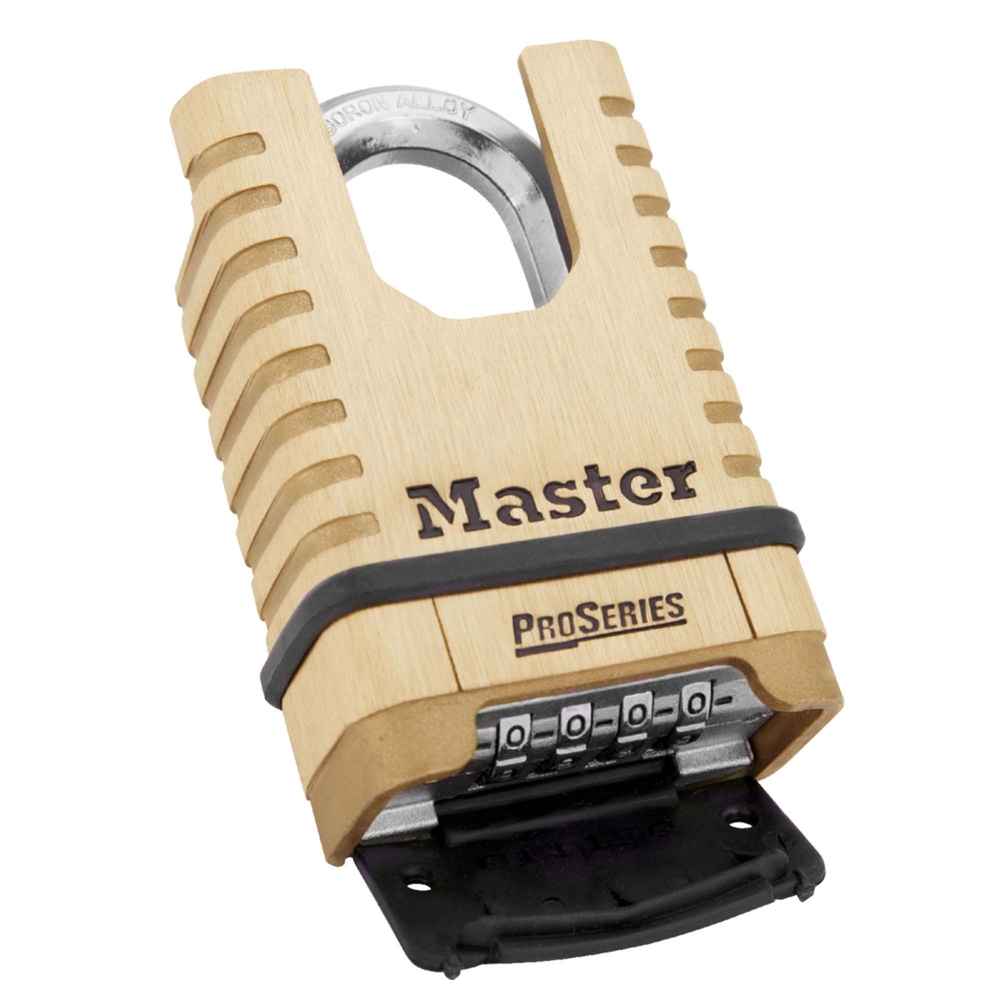 Cadenas 57mm Pro Series laiton à combinaison reprogrammable MASTERLOCK - 1177D