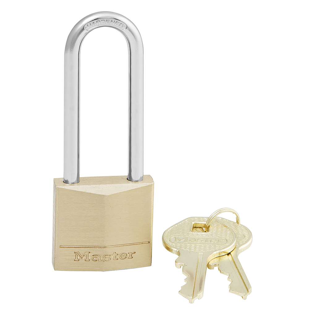 Cadenas laiton 30mm à clé anse haute MASTERLOCK - 130EURDLJ