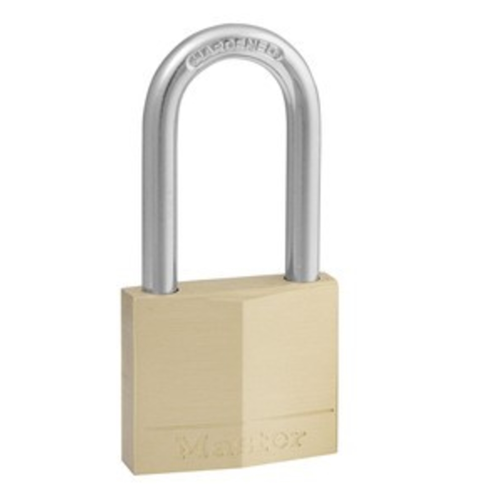Cadenas laiton 40mm à clé anse longue MASTERLOCK - 140EURDLF