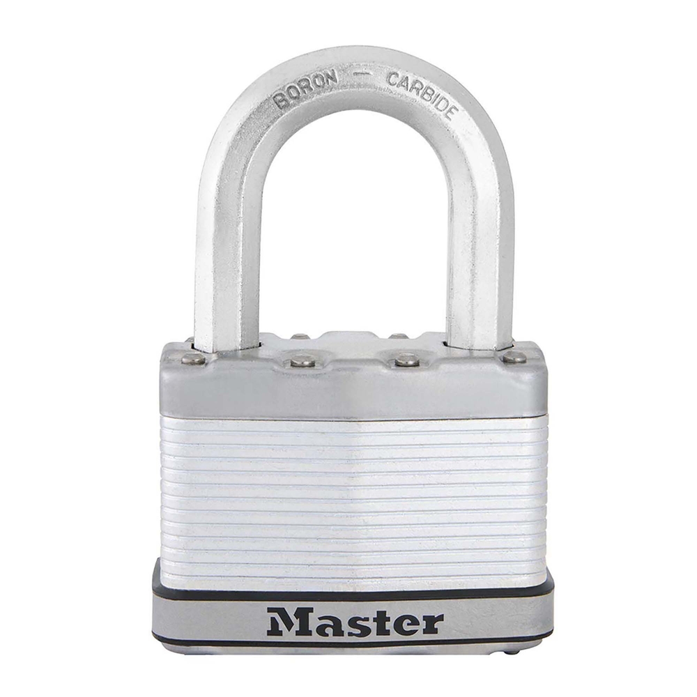 Cadenas Excell 64mm à clé anse longue MASTERLOCK - M15EURDLFCC