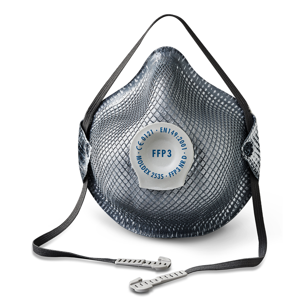 MASQUE FFP3 NR D SMART ACTIVE - LOT DE 10 - MOLDEX - 253501