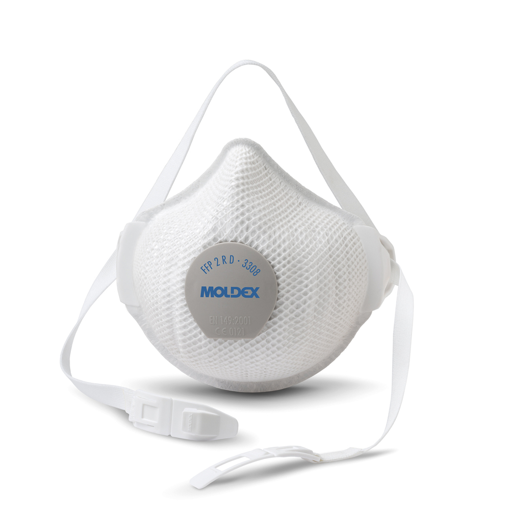 MASQUE FFP2 R D AIR PLUS SOUPAPE PROVALVE - LOT DE 5 - MOLDEX - 330801