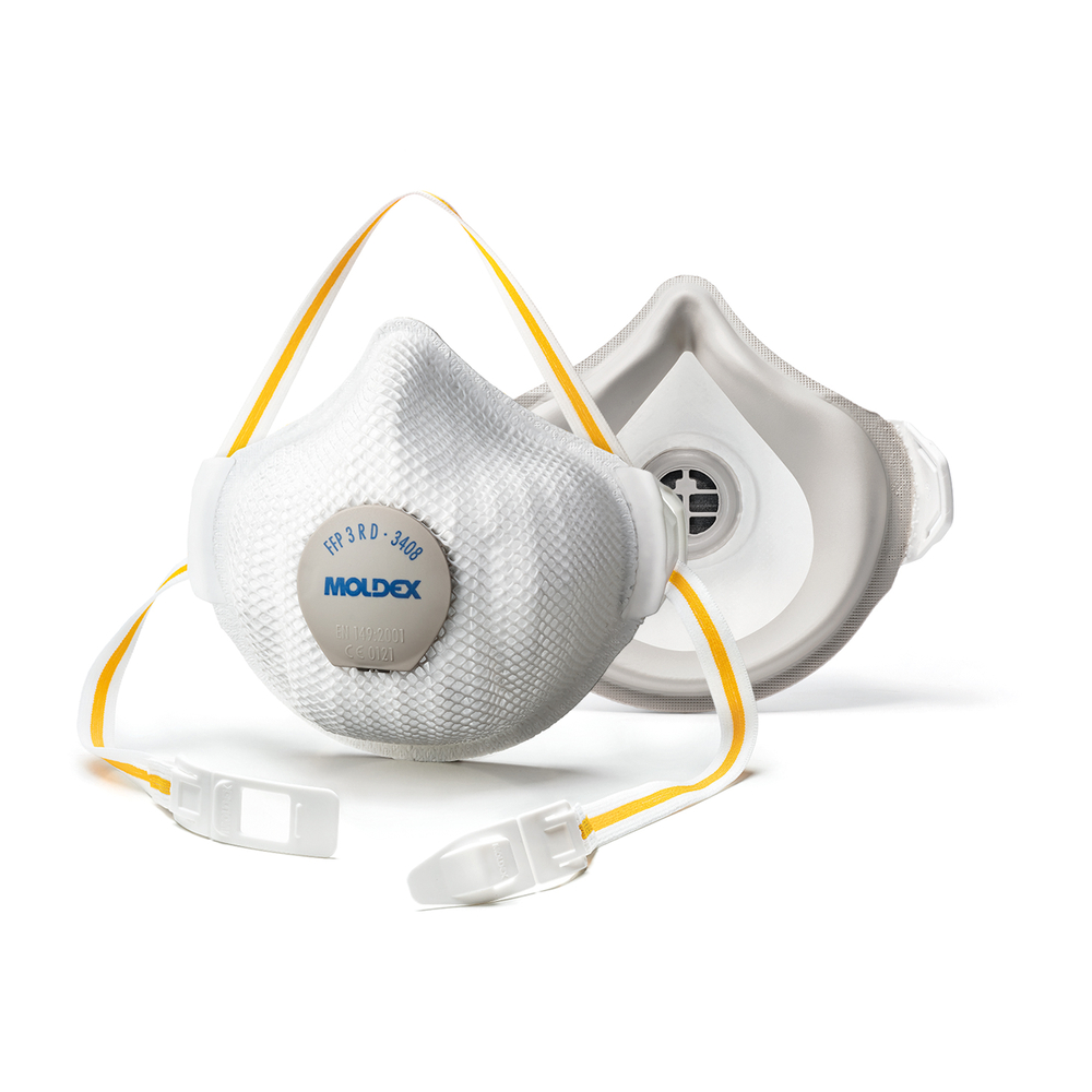 MASQUE FFP3 R D SOUPAPE AIR PLUS - LOT DE 5 - MOLDEX - 340815
