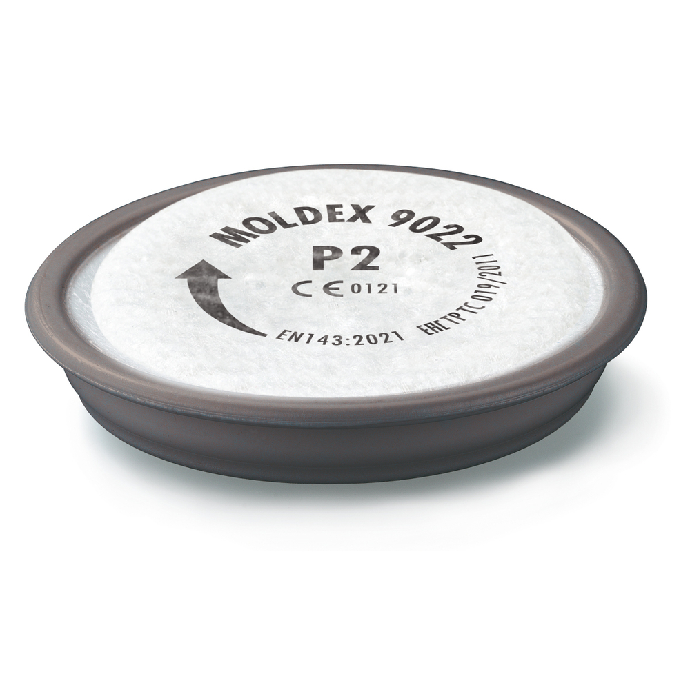 FILTRE À PARTICULES EASYLOCK P2 R & OZONE - LOT DE 12 - MOLDEX - 902201