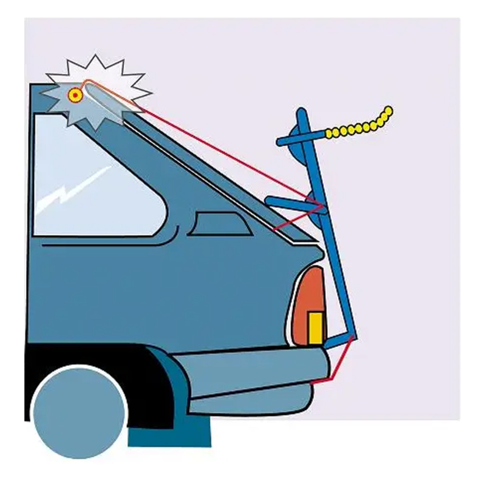 Adaptateur de fixation de porte vélo à sangles - MOTTEZ - A027B