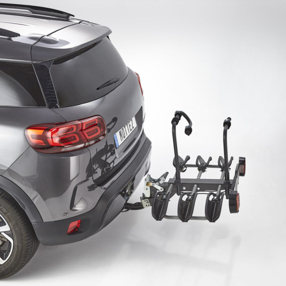 Porte-vélo 3 vélos sur attelage rabattable PREMIUM - Diane 3 - V2 - MOTTEZ - A040P3RA