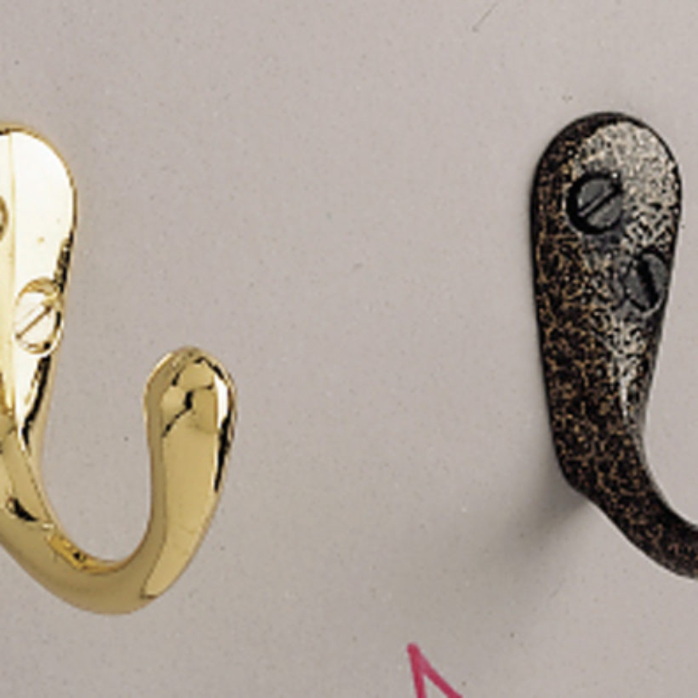 Crochet simple en zamac chromé - MOTTEZ - B069B2CH