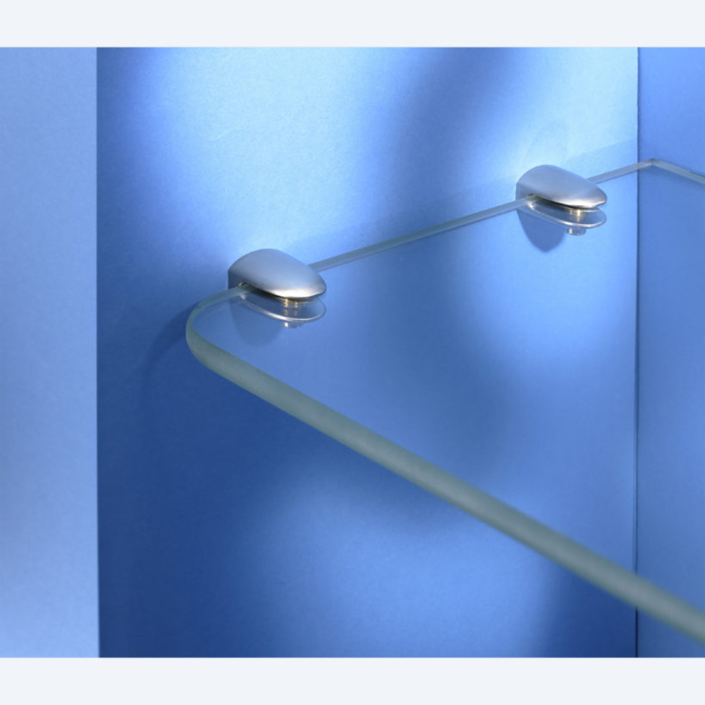 Taquet de vitrine nickelé - MOTTEZ - B085K2NI