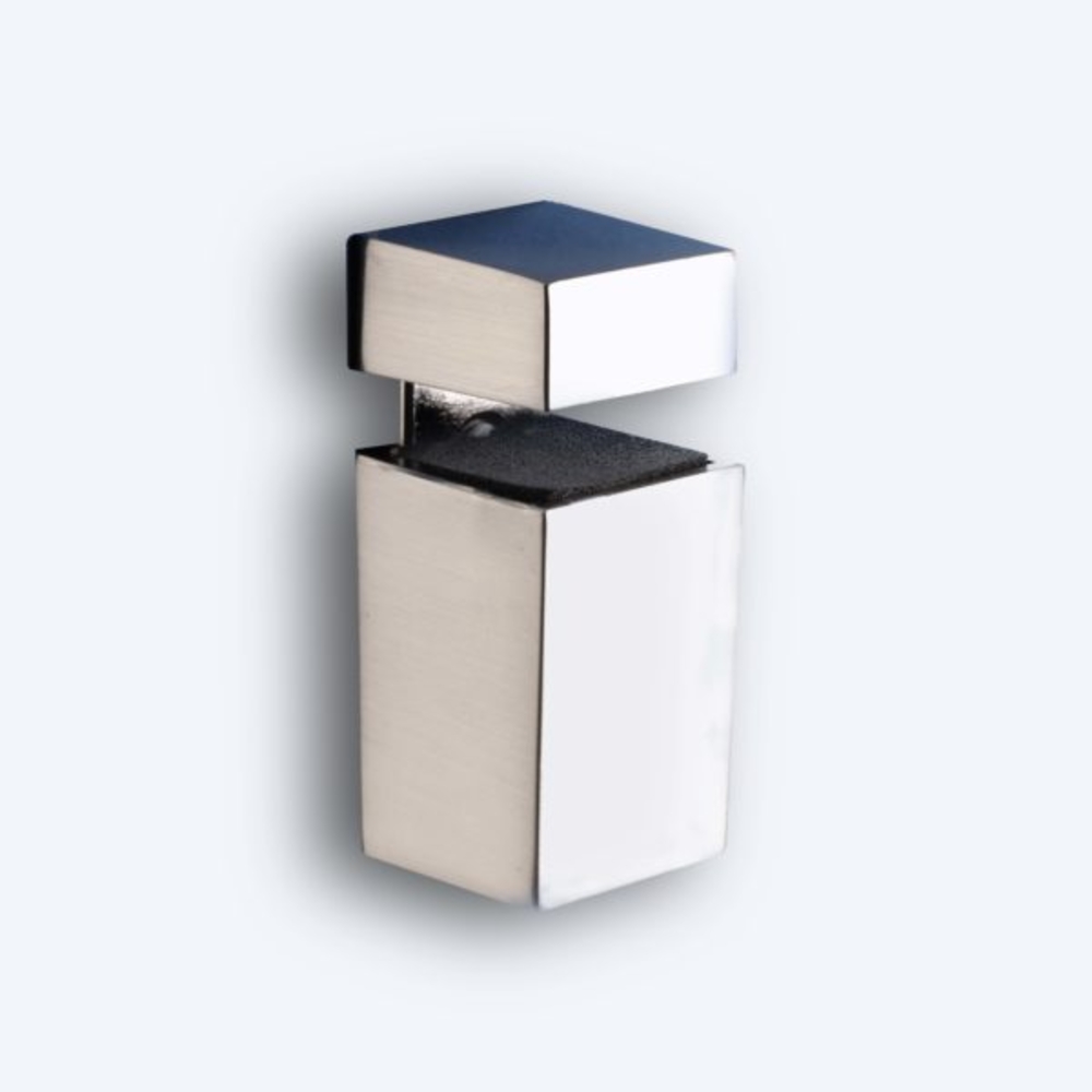 Equerre crocodile cube nickelée - MOTTEZ - B090K2NI