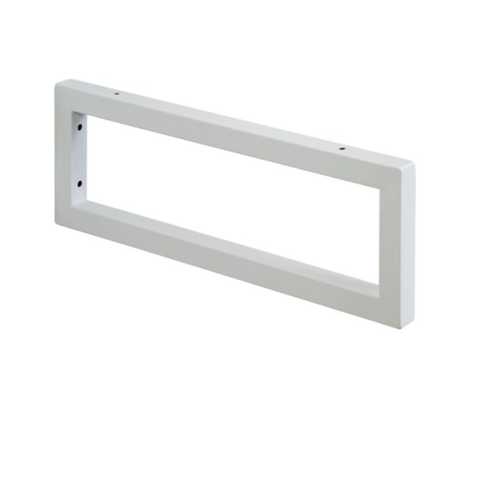 Lot de 2 équerres blanches sous lavabo - MOTTEZ - B100F2BC