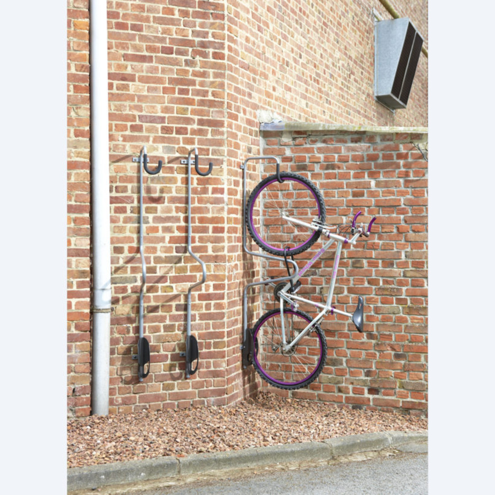 Range vélo mural individuel « antivol » - MOTTEZ - B123P