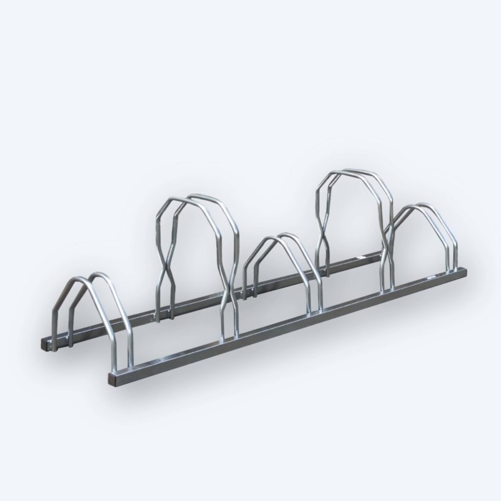 Râtelier 5 vélos sur 2 niveaux - MOTTEZ - B129V