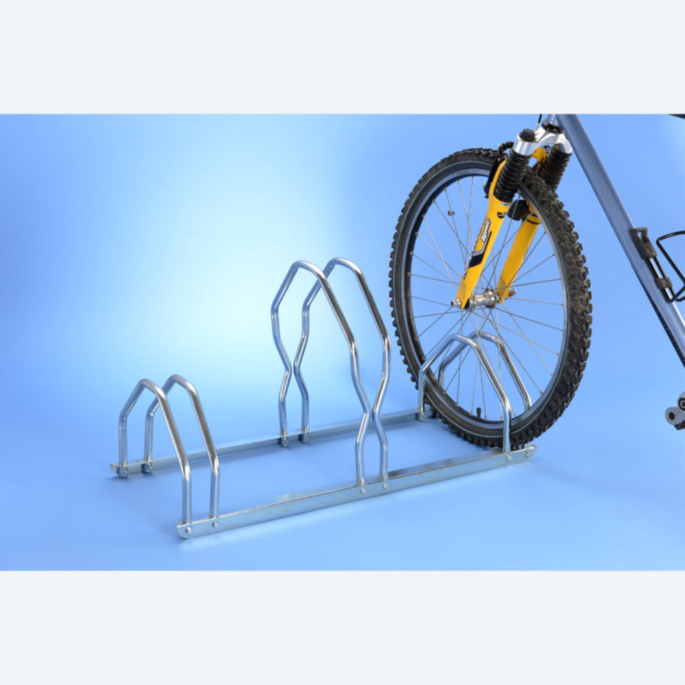 Râtelier 3 vélos sur 2 niveaux 85 x 39 x 49 cm - MOTTEZ - B129V3