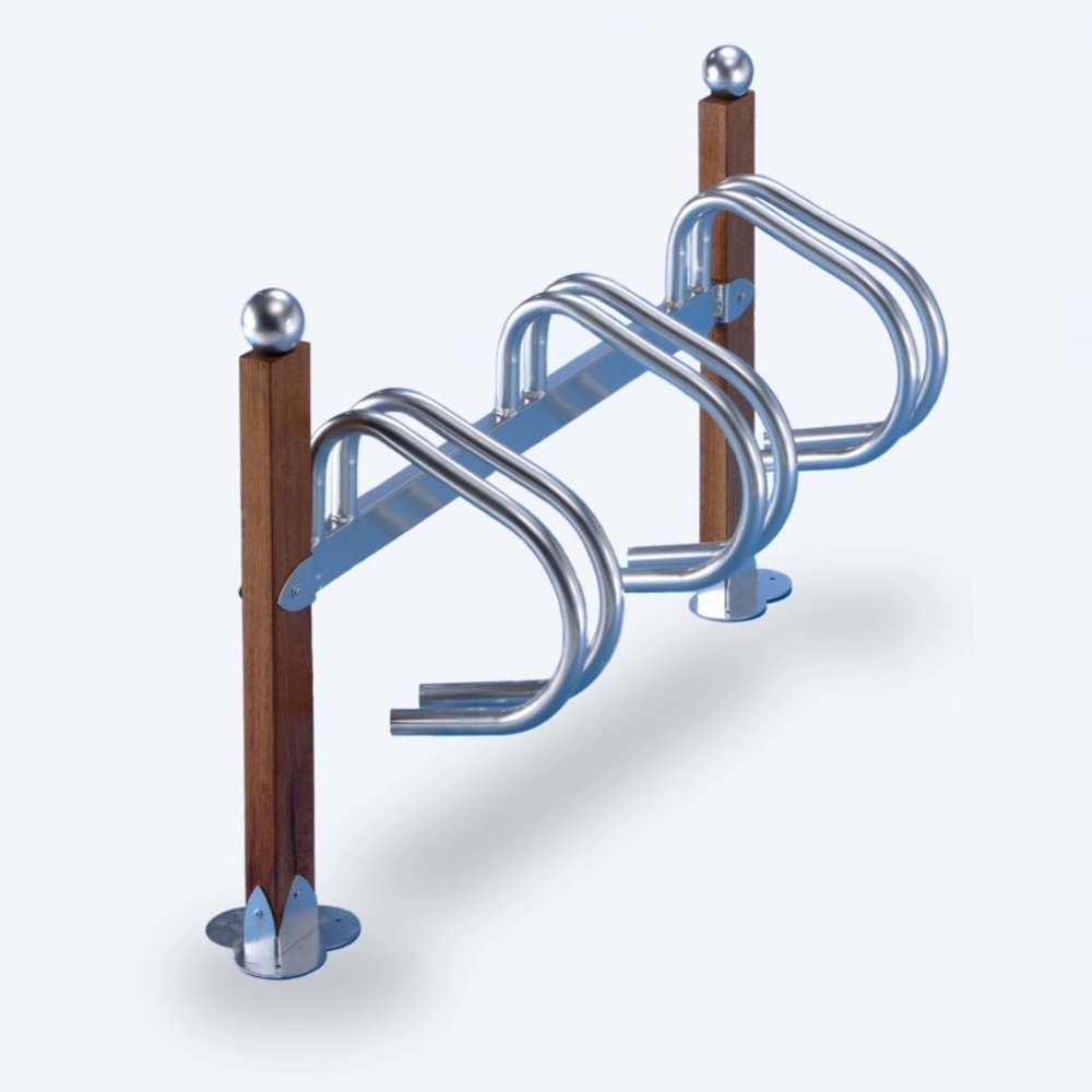  Râtelier Arcachon 3 vélos côte à côte  - MOTTEZ - B208V3BOI