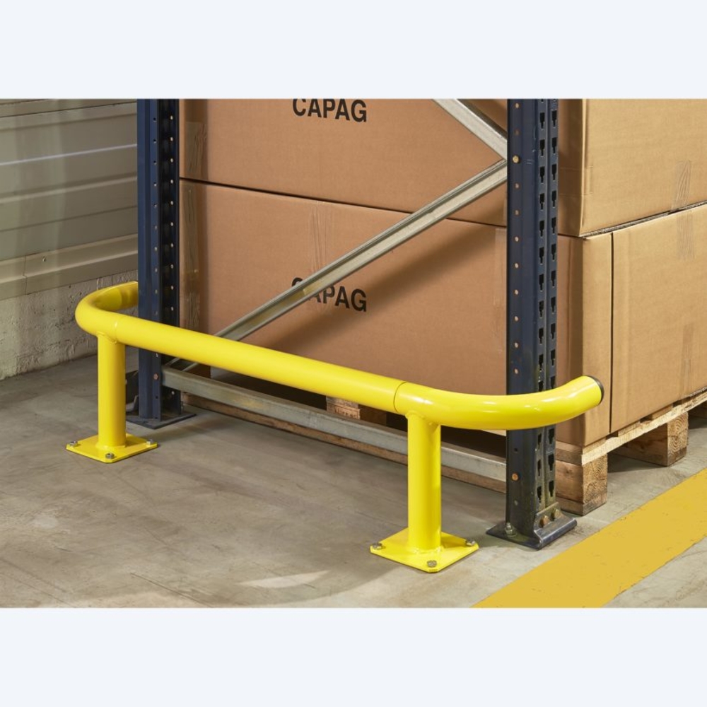 Arceaux de Protection de Rack - Longueur utile 90cm - Jaune - MOTTEZ - B400C90