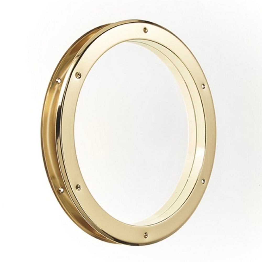  Hublot de porte rond Ø 38,5 cm métal or  - MOTTEZ - B409S2METOR39