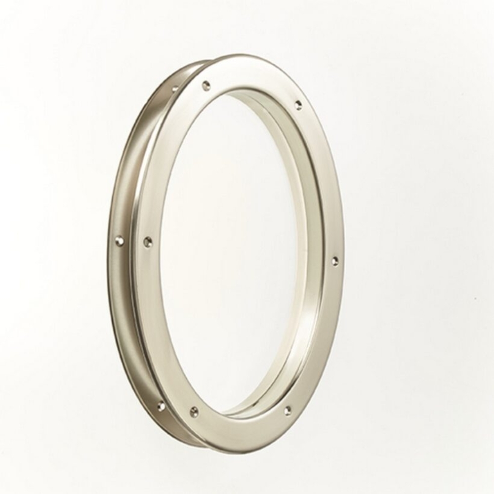  Hublot de porte ovale métal  - MOTTEZ - B409S2METOVA