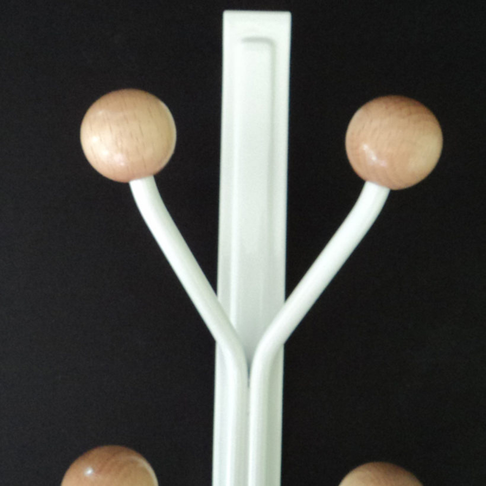 Portemanteaux 4 crochets coloris alu - MOTTEZ - B702QAL