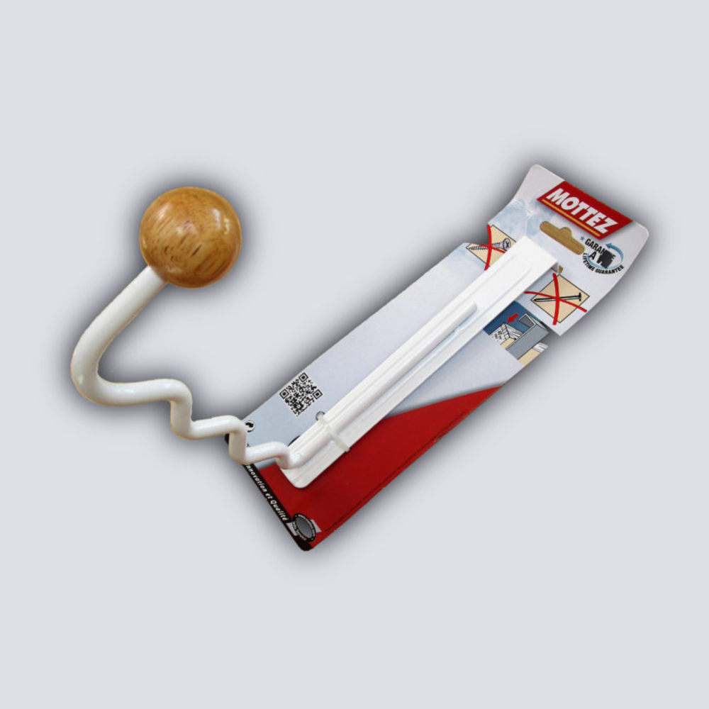 Porte cintres coloris alu - MOTTEZ - B703QAL