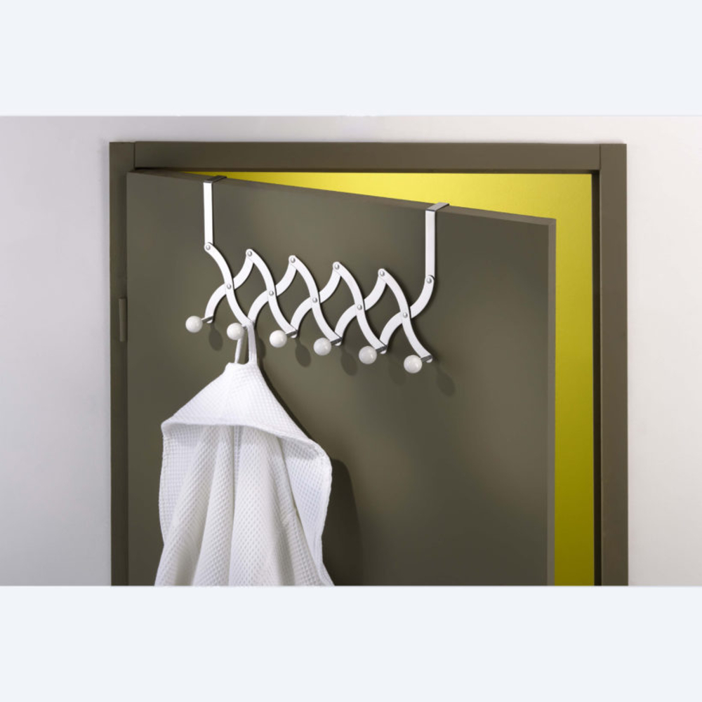 Portemanteaux extensible Boules porcelaine blanche - MOTTEZ - B719QBC